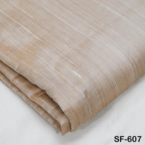 80gsm Beige Dupioni Silk Raw fabric by the Yard Indian Pure Dupion Wedding Bridesmaid Dresses Crafting Sewing Pillowcases Costume