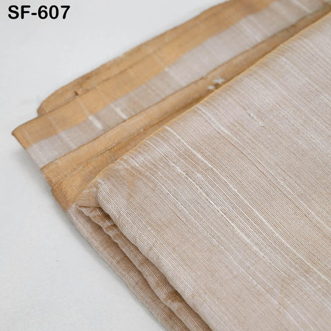 80gsm Beige Dupioni Silk Raw fabric by the Yard Indian Pure Dupion Wedding Bridesmaid Dresses Crafting Sewing Pillowcases Costume