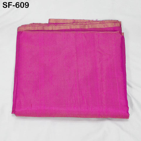 80gsm Fuchsia Pink Dupioni Silk Raw fabric by the Yard Indian Pure Dupion Wedding Bridesmaid Dresses Crafting Sewing Pillowcases Costume