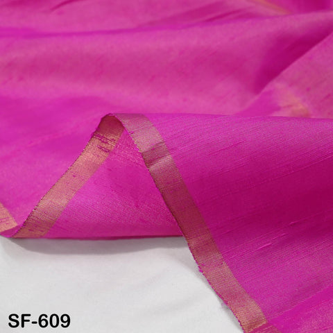 80gsm Fuchsia Pink Dupioni Silk Raw fabric by the Yard Indian Pure Dupion Wedding Bridesmaid Dresses Crafting Sewing Pillowcases Costume