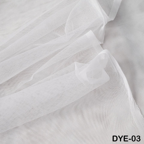 Sheer Soft Tulle Fabric By The Yard, 60" Wide Tulle Fabric, Bridal Illusion Tulle for Wedding Veils, Tutus, Skirts, Tulle Wholesale
