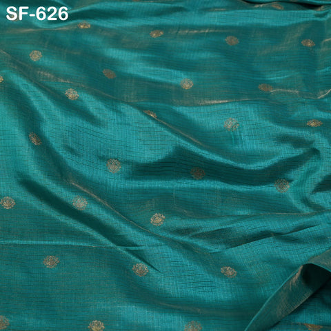70gsm Pure Mysore Silk Fabric by The Yard Brocade Zari Buttie Indian Wedding Dress Bridesmaids Costume Blouses Pillowcases Home Decor Dolls