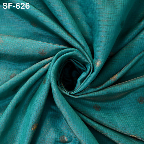 70gsm Pure Mysore Silk Fabric by The Yard Brocade Zari Buttie Indian Wedding Dress Bridesmaids Costume Blouses Pillowcases Home Decor Dolls