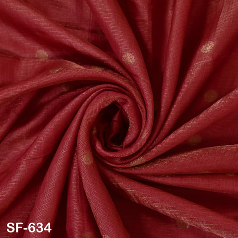 Pure Mysore Silk Fabric by Yard, Yellow Gold Zari Buttie Indian Wedding Dress Material