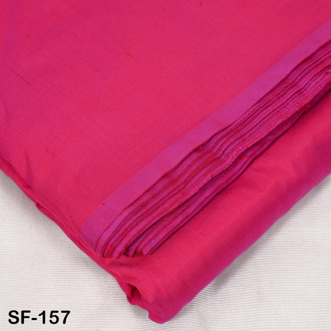 Iridescent Indian Silk Fabric by Yard: Red Magenta Mulberry Silk for Apparel, Home Decor
