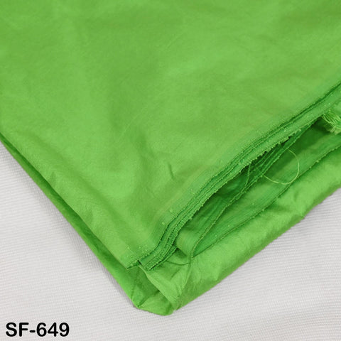 80 gsm Indian Green Soft Pure Plain Silk Fabric by the yard Wedding Dress Bridesmaids Costume Party Dress Pillows Cushion Covers Drapery