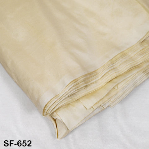 Pure Silk Fabric By The Yard: Cream, 80gsm, Wedding Dress, Drapery, Home Decor