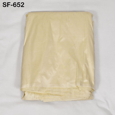 Pure Silk Fabric By The Yard: Cream, 80gsm, Wedding Dress, Drapery, Home Decor