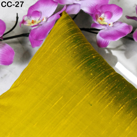 Dupioni Silk Cushion Cover Handmade Throw Pillow Decorative Home Decor Pure Silk Pillow Cover House Warming Bridal Shower Wedding Gift