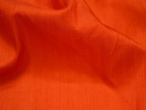 Bridesmaid prom dresses wholesale fabric sold by the yard home décor wedding lehenga Indian fabric sewing crafting jackets costume orange dupioni silk fabric skirts table runner blended fabric