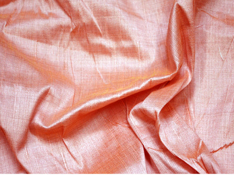 Pink dupioni fabric by the yard Indian poly dupion silk crafting wedding bridesmaid skirts prom dresses sewing costumes cushion covers drapes home decor fabric