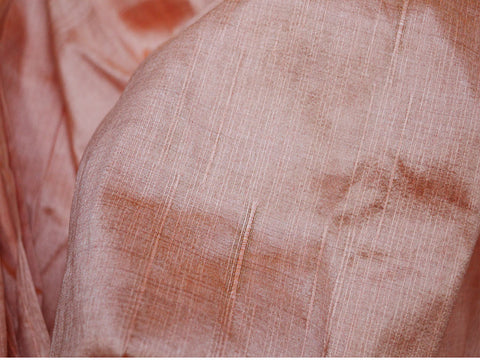 Pink dupioni fabric by the yard Indian poly dupion silk crafting wedding bridesmaid skirts prom dresses sewing costumes cushion covers drapes home decor fabric