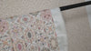 Ivory Embroidered Fabric by the yard Sewing DIY Crafting Indian Embroidery Wedding Dress Costumes Dolls Bags Cushion Covers Table Runners