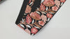 Sari Border Trim, Embroidered Peach Ribbon | Fabric Edge Accent For Sewing, Costumes, Home Decor | 5cm Wide, 1 Meter
