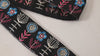 Sari Border Trim, Embroidered Ribbon - Indian Motif | Viscose Dupioni Fabric | 5cm Wide, 1 Meter