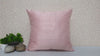 Pink Cushion Cover Square, Indian Dupioni Pure Silk Luxury Cushion Pillowcase, Decorative Pillow Cover For Sofa Bed Throw Designer Handmade