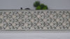 Sari Border Trim, Embroidered Indian Ribbon, Festive Embellishment | Net Fabric | 78mm Wide, 1 Meter