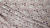 Dusty Pink Embroidered Fabric by the yard Sewing Crafting Curtains Indian Embroidery Theatrical Costumes Dolls Bags Bridal Blouse Dresses