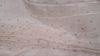 Pure Mysore Silk Fabric by Yard, Ivory Gold Zari Buttie Indian Wedding Dress Material, Dyeable