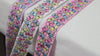 1 Meter Embroidery 3cm Ribbons Fabric Trim 6cm Indian Embroidered DIY Crafting Border Sewing Tote Bag Shoe Making Costumes Holiday Ornaments