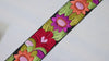 9 Yard Red Embroidery Ribbons 35mm Trims Embroidered Border Victorian Theatrical Costumes Crafting Christmas Holiday Ornaments Embellishment