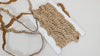 3 Yard Gold Zardozi Trim  (2 cm) : Indian Wedding Dress Ribbon, Dupatta Sari Border