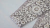 Sari Border Trim, Mauve Embroidered Net Ribbon, 6 Cm Lace - 1 Meter, Sequin Detail, Sewing Craft