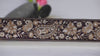 Sari Border Trim, 1 Meter Embroidered Ribbon Embellishment, Festive Ethnic Accent | Viscose Dupioni, 5 Cm Wide -