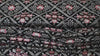 Black Embroidered Fabric by the yard Sewing DIY Crafting Indian Embroidery Wedding Dress Costumes Dolls Bags Cushion Covers Table Runners