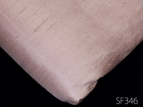 Tissu Dupion Pur Soie Sauvage Rose Poudré au Mètre Robes de Mariée Indiennes Housse de Coussin Rideaux Tentures Coussins Costume Couture Gilet