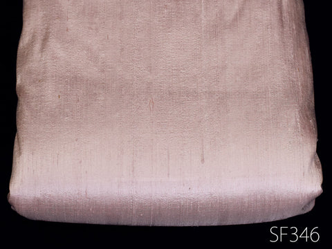 Tissu Dupion Pur Soie Sauvage Rose Poudré au Mètre Robes de Mariée Indiennes Housse de Coussin Rideaux Tentures Coussins Costume Couture Gilet