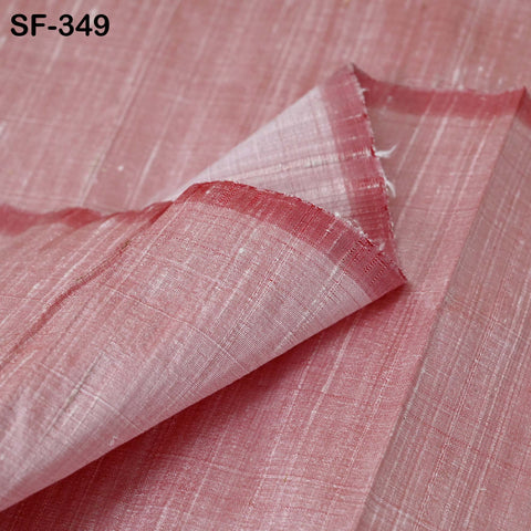 Pure Dupioni Fabric by the Yard Indian Iridescent White Red Shantung Raw Silk Dupion Wedding Bridal Dresses Sewing Upholstery Pillowcase