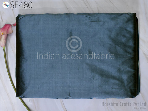 Tissu en soie de mûrier indien 80 g/m² au mètre, écharpe en soie grise, décoration d'intérieur, rideau, costumes, vêtements, robe de mariée, taies d'oreiller, couture, artisanat