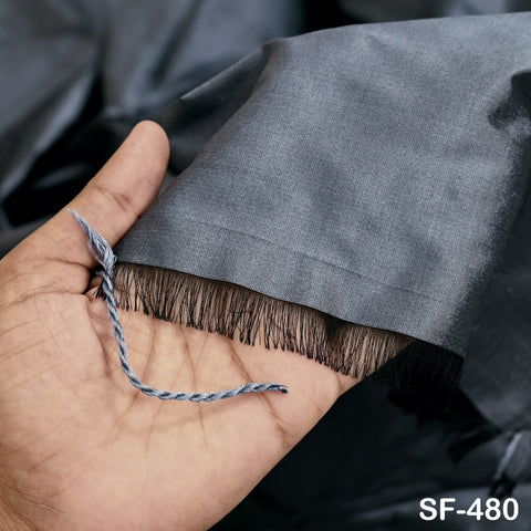 80gsm Indian Mulberry Silk Fabric by the yard Grey Silk Scarf Home Decor Curtain Costumes Apparel Wedding Dress Pillowcases Sewing Crafting