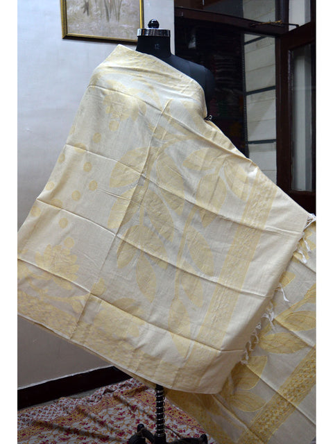Handloom banarasi pure moonga silk dupatta stole 1 pieces dress wholesale indian dupatta for heavy dresses crafting sewing costume accessories fabric sold by 2.5 yards wedding christmas gift duppata