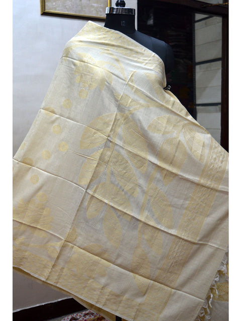 Handloom banarasi pure moonga silk dupatta stole 1 pieces dress wholesale indian dupatta for heavy dresses crafting sewing costume accessories fabric sold by 2.5 yards wedding christmas gift duppata