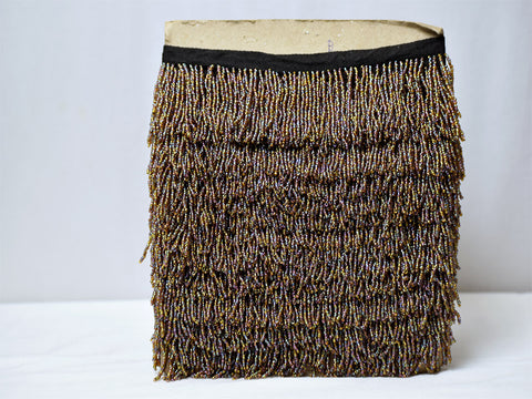4 yard black beaded fringe trim dupatta making trimmings costumes ribbon fringed lace craft saree decorative edging for curtain accessories beach bag cushion cover wedding tape