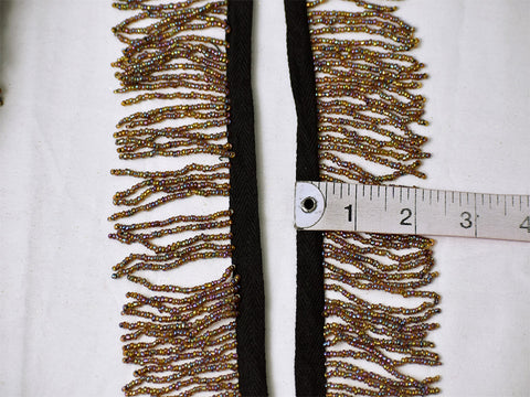 4 yard black beaded fringe trim dupatta making trimmings costumes ribbon fringed lace craft saree decorative edging for curtain accessories beach bag cushion cover wedding tape