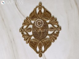 1 Pc Vintage Hanging Chains Patches Appliques Indian Handmade