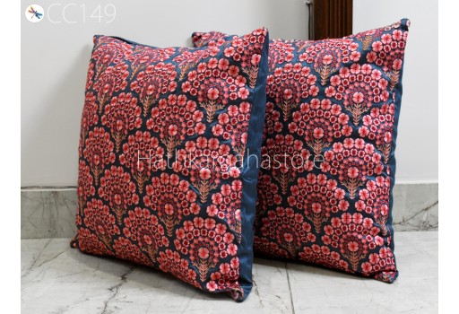 Dark Grey Floral Embroidered Cushion Cover Handmade Embroidery Throw Pillow Decorative Home Decor Pillowcase Sham House Warming Wedding Gift