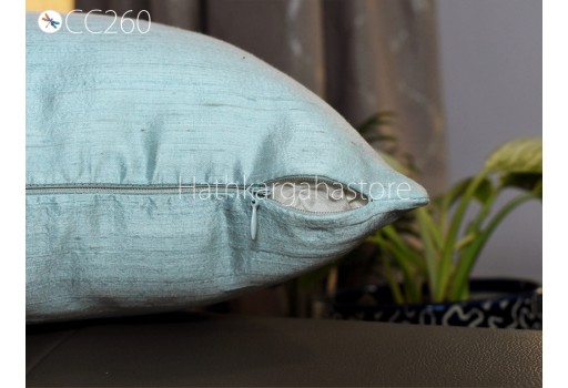 Customize Dupioni Pure Silk Cushion Cover Handmade Throw Pillow Decorative Home Decor Silk Pillowcase House Warming Bridal Wedding Gift