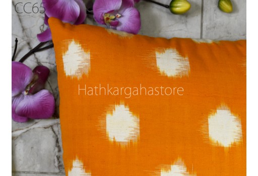 Handwoven Ikat Cushion Customized Decorative Throw Pillow Double Side Cover House Warming Bridal Shower Wedding Gift Home Decor Cotton Cover