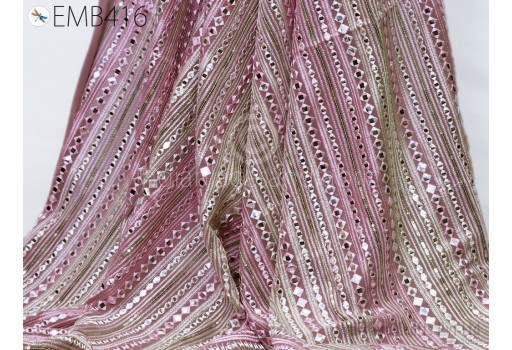 Summer Dresses Georgette Sequins Fabric by the Yard Georgette Embroidery Sewing Curtain Bridal Blouses Crafting Costumes Material Fabric