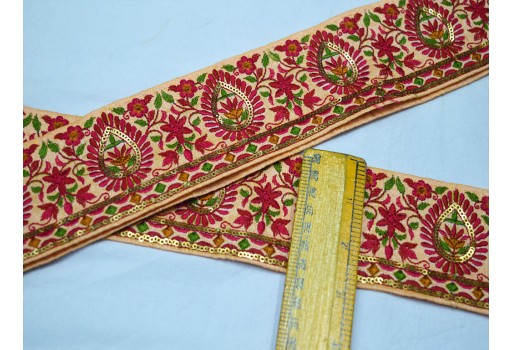 Make beautiful festive wear using our embroidered trims and border