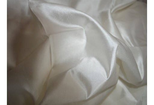Dye able white soft pure plain silk fabric by the yard wedding dresses bridesmaids party costume pillows cushion covers drapery table runner clutches cloths making fabric