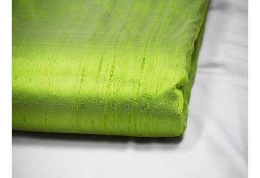 Apple green pure dupioni by the yard indian raw silk wedding dresses costume sewing crafting cushion covers table runner drapes upholstery