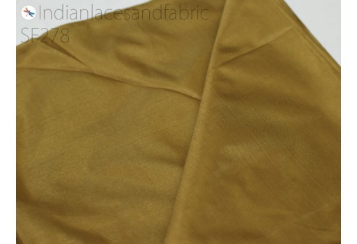 60 gsm silk fabric by the yard Indian brown pure plain silk wedding dress bridesmaid costume party dresses cushions drapery DIY craft sewing hair crafting clothing home décor fabric