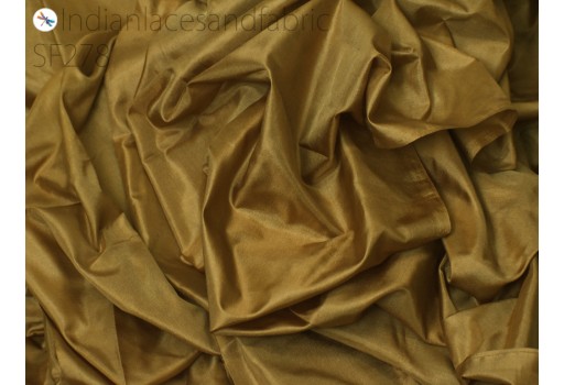 60 gsm silk fabric by the yard Indian brown pure plain silk wedding dress bridesmaid costume party dresses cushions drapery DIY craft sewing hair crafting clothing home décor fabric