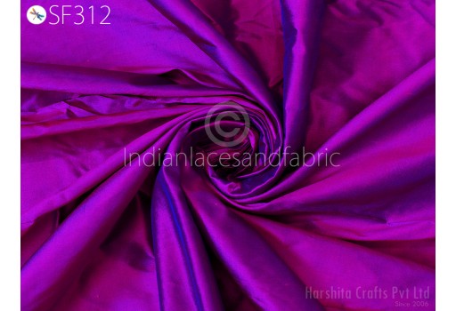 80gsm Iridescent Pure Soft Silk Fabric by the yard Indian Mulberry Silk Home decor Curtains Scarf Costume Apparel Wedding Evening Dresses Christmas Dress Wall Décor Fabric