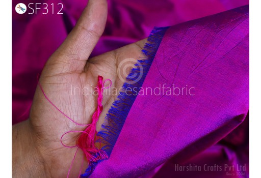 80gsm Iridescent Pure Soft Silk Fabric by the yard Indian Mulberry Silk Home decor Curtains Scarf Costume Apparel Wedding Evening Dresses Christmas Dress Wall Décor Fabric